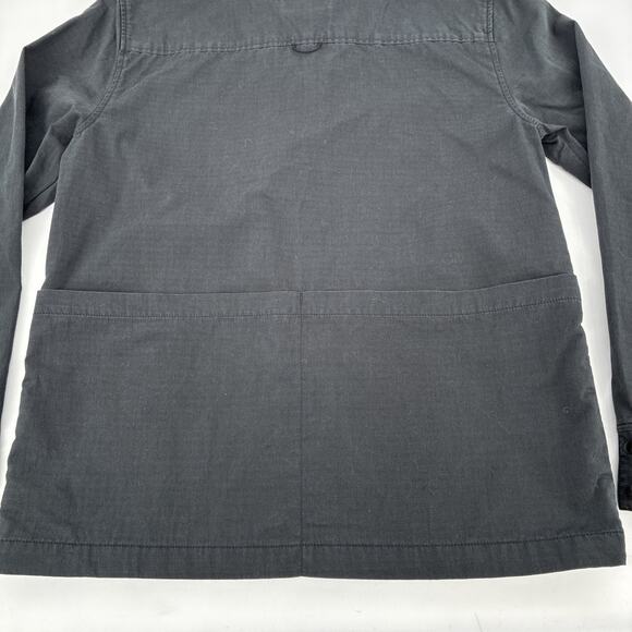 Topo Designs Field Jacket Men Medium Black Snap Button Utility Chore Outdoors - Picture 9 of 16